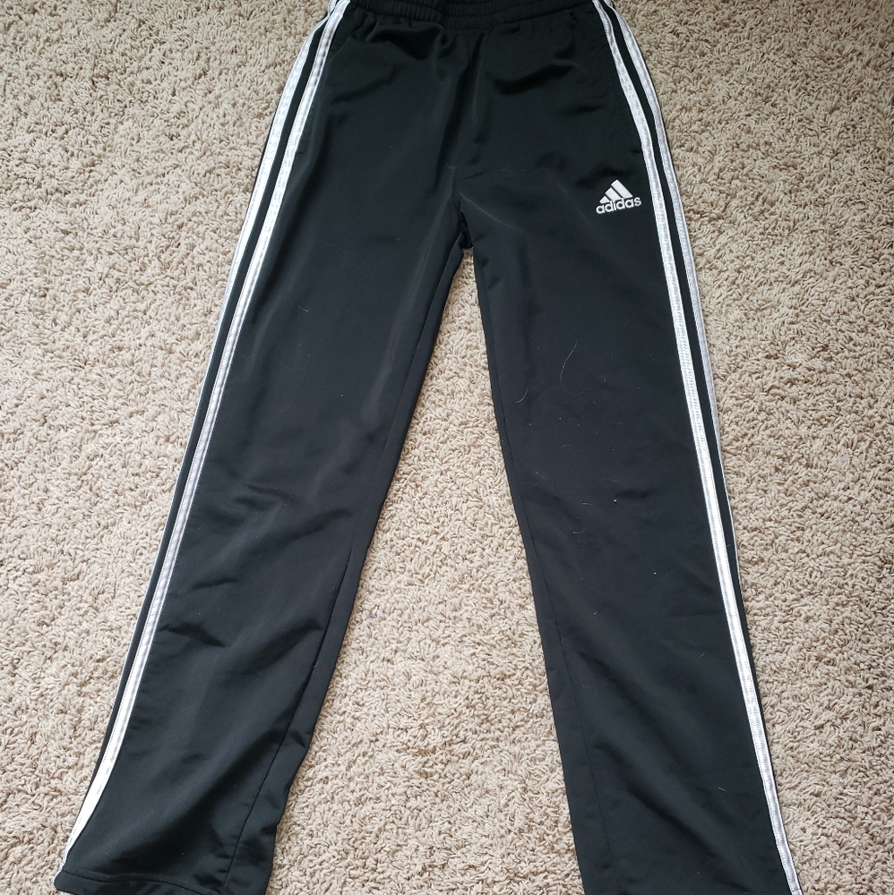 Black and white sweatpants